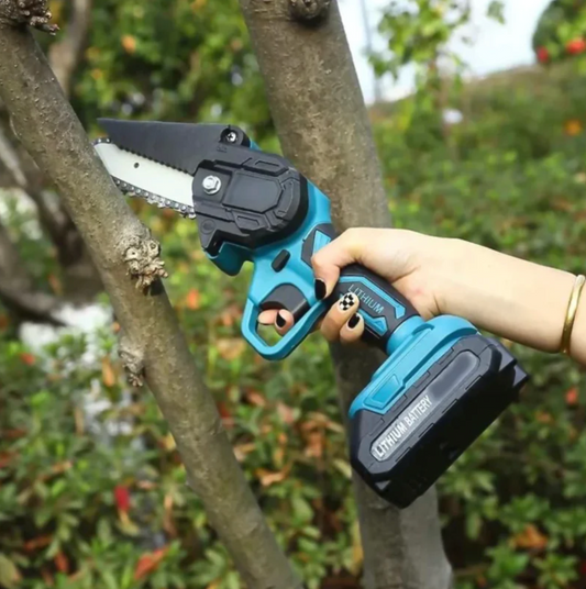 Cordless Electric Chainsaw (2 FREE Batteries)